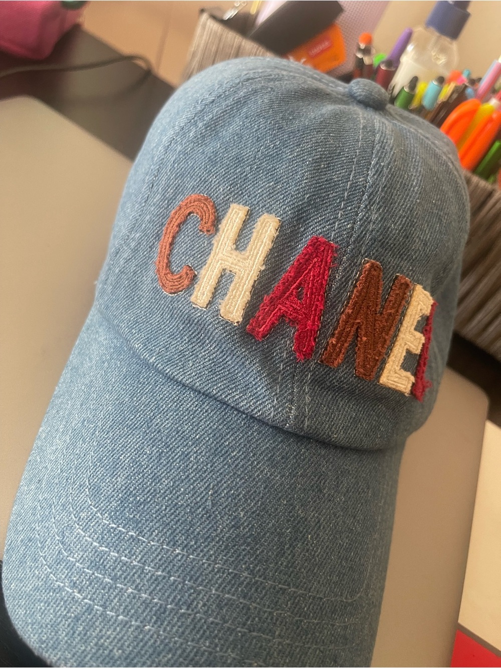 Logo Denim Hat